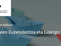 EHU-HEIZE GRADUONDOKO BERRIA!!