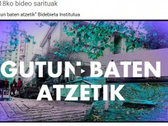 Bidebieta  BHIko  ikasleek  “Kultura  ONdarea”  saria  jaso  dute.