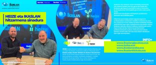 Ikaslanek  eta  Heizek  25-26  lankidetza  hitzarmena  sinatu  berri  dute.